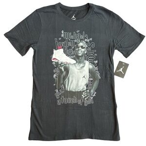 Vintage Nike Air Jordan Black Tee Size Small NWT